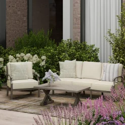 Clearance Saint Lucia 2pc Set: Sofa & Club Chair Outdoor Seating|Outdoor Furniture Sets