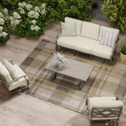 Online Saint Lucia 3pc Set: Sofa & 2 Motion Chairs Outdoor Seating|Outdoor Furniture Sets