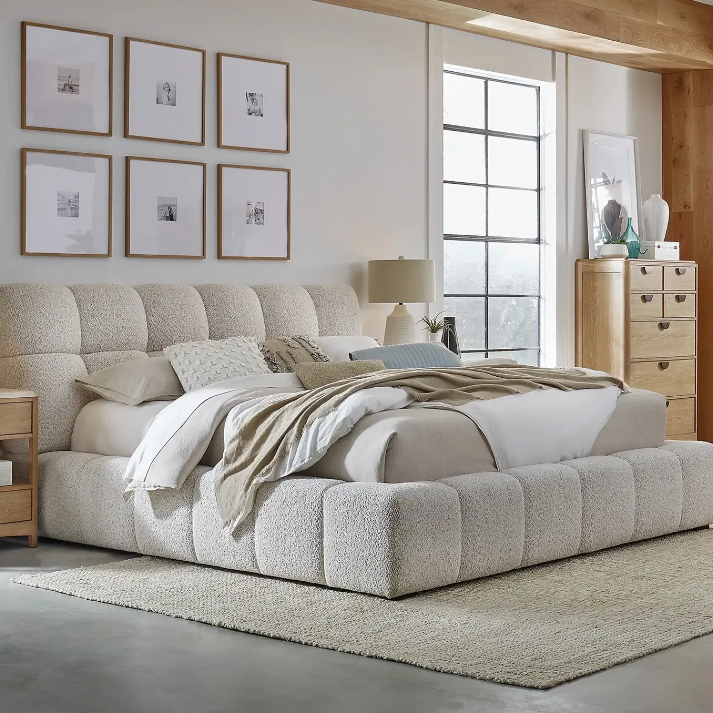 Outlet Sanctuary California King Upholstered Bed All Premier Items|King Beds
