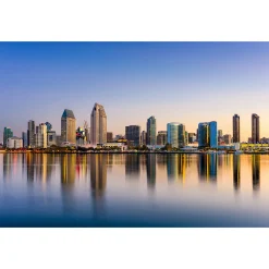 Sale San Diego Skyline Glass Wall Art Wall Art