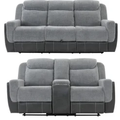 Discount Scout Reclining Living Room Set Power Reclining Sofa & Loveseat Living Room Sets|Reclining Furniture