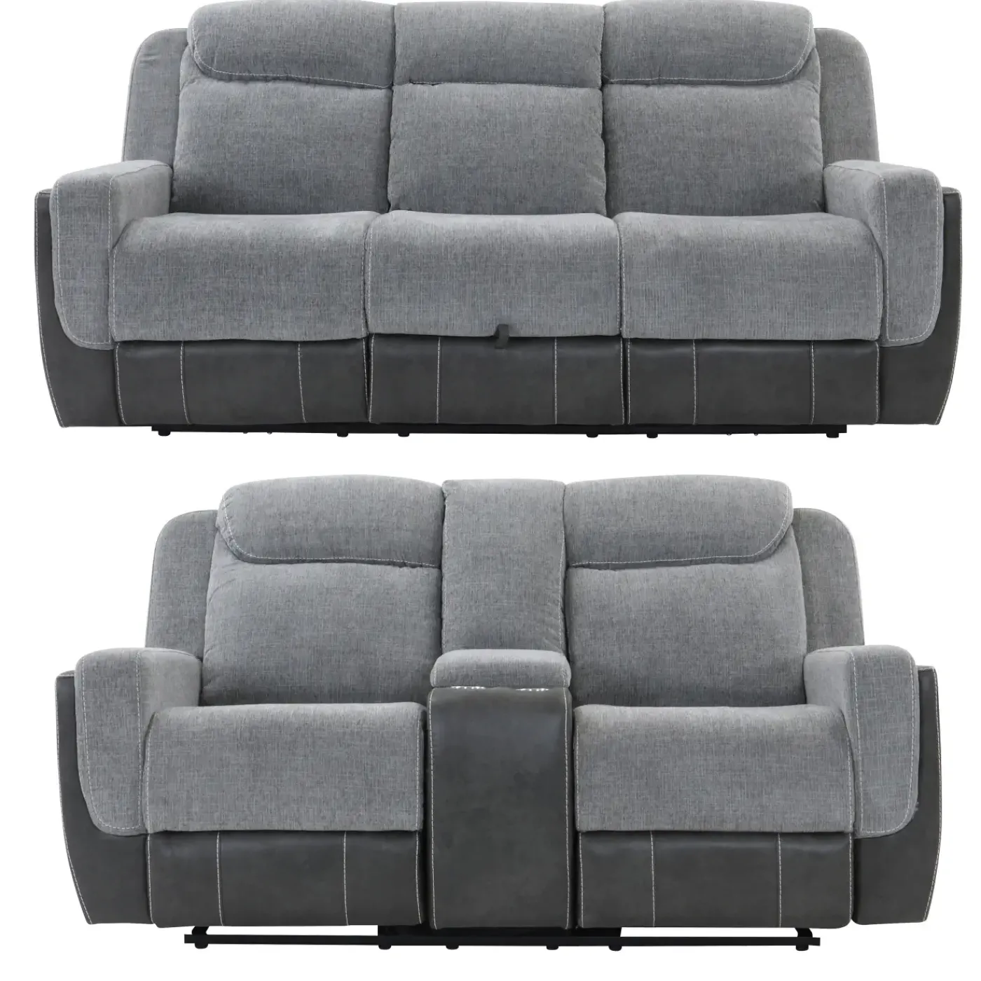 Discount Scout Reclining Living Room Set Power Reclining Sofa & Loveseat Living Room Sets|Reclining Furniture