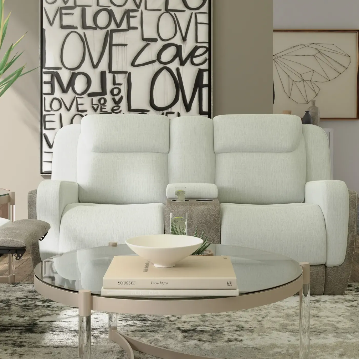 Clearance Scout Tan Reclining Living Room Set Power Reclining Sofa & Loveseat Living Room Sets|Reclining Furniture