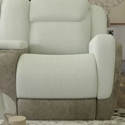 Clearance Scout Tan Reclining Living Room Set Power Reclining Sofa & Loveseat Living Room Sets|Reclining Furniture
