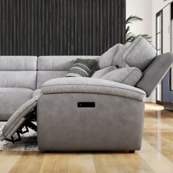 New Screenplay 6pc Immersive Sound Power Sectional Living Room Sets|Sectionals