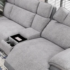 New Screenplay 6pc Immersive Sound Power Sectional Living Room Sets|Sectionals