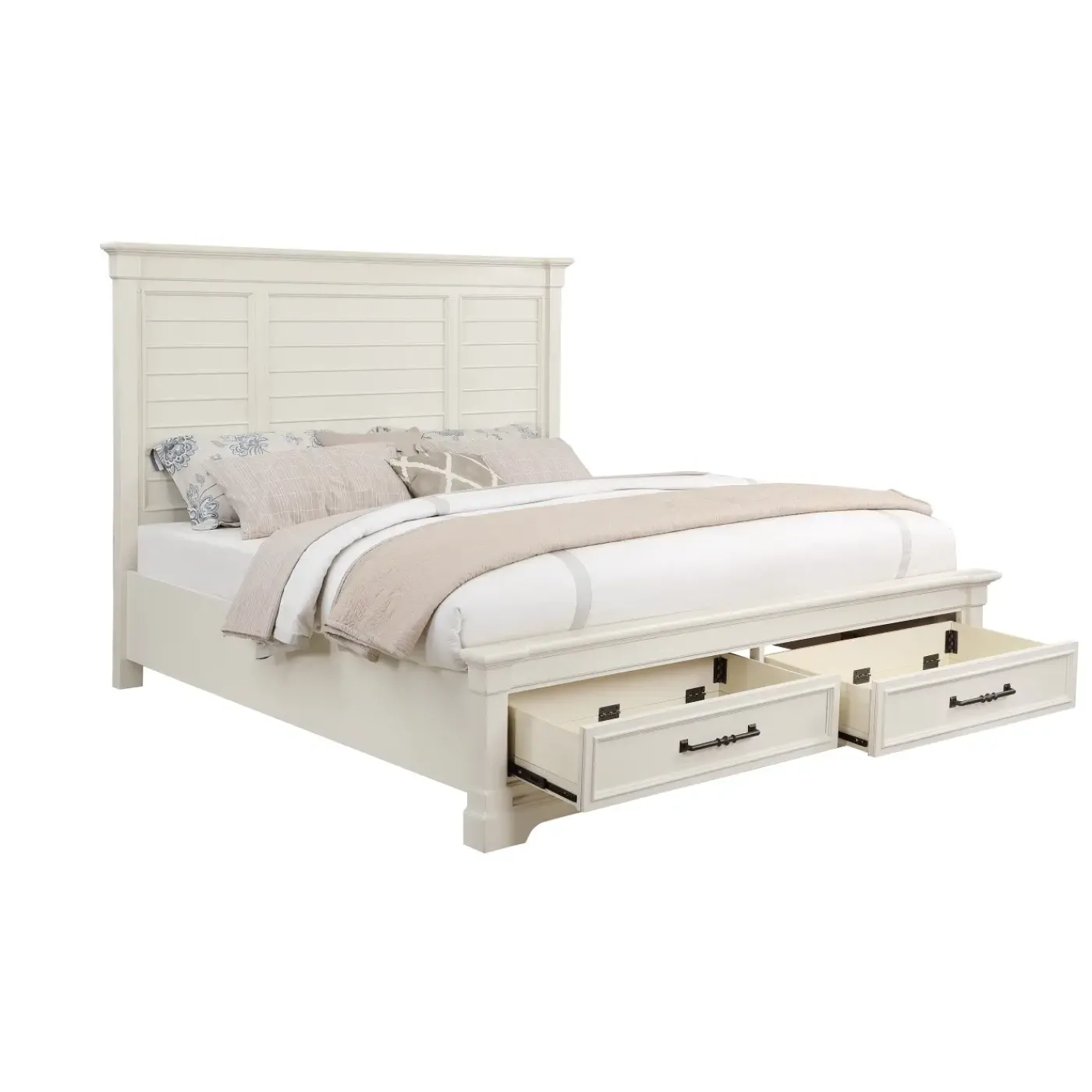 Sheridan California King Storage Bed, Dresser, Mirror, Nightstand Bedroom Sets