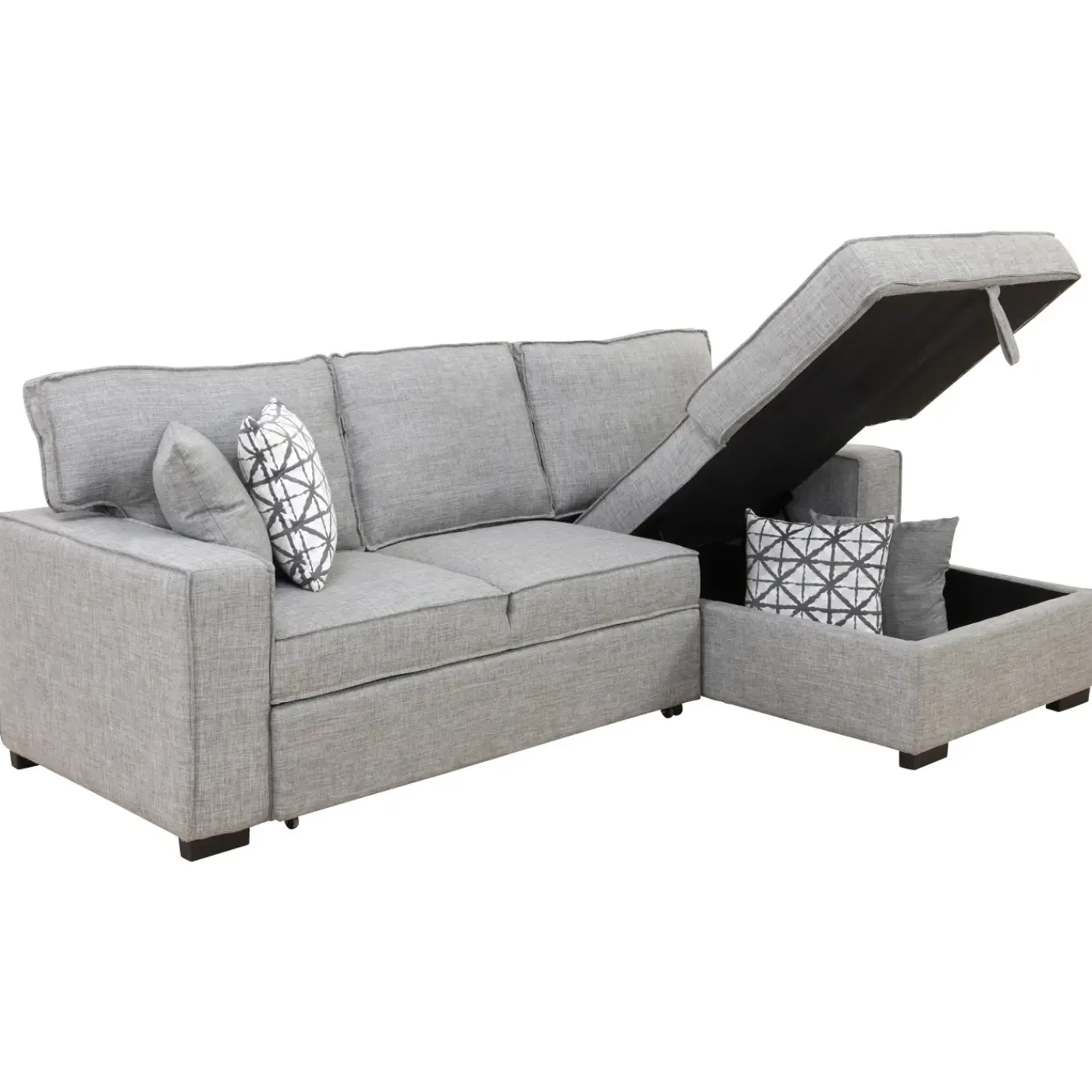 Best Siesta Sofa Chaise with Pop-Up Trundle Sectionals