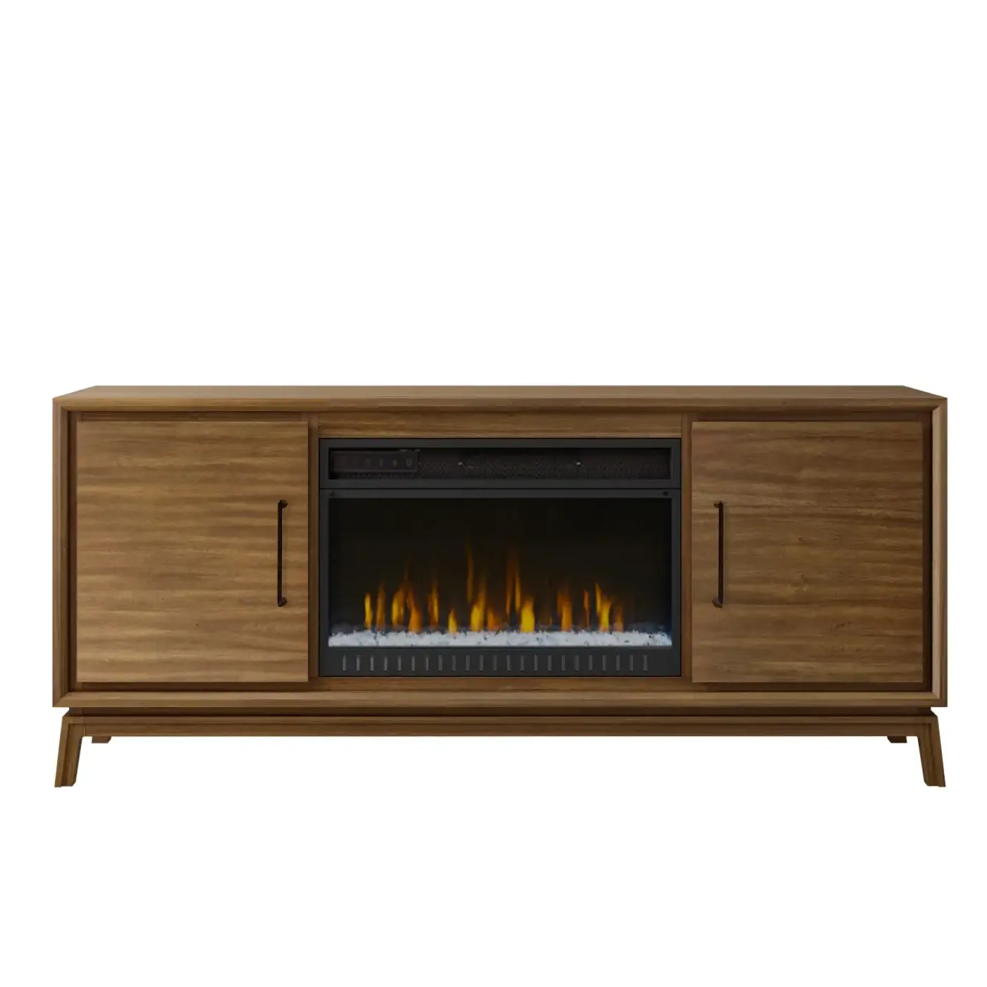 Best Sloan 64" Fireplace Console with/26" insert Entertainment Centers & Tv Stands