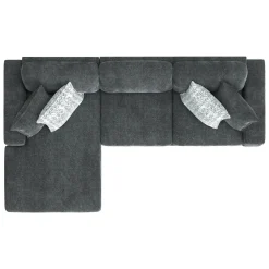 Hot Slumber 2pc Sleeper Sofa with Left Storage Chaise Living Room Sets|Sectionals