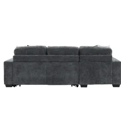 Hot Slumber 2pc Sleeper Sofa with Left Storage Chaise Living Room Sets|Sectionals