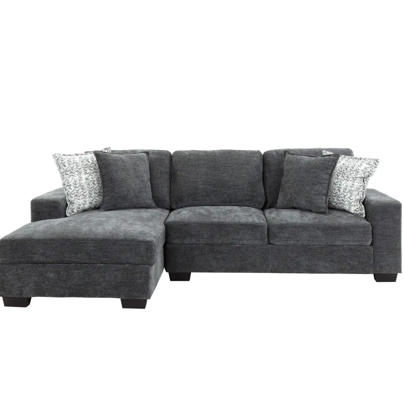 Slumber 2pc Sofa with Left Storage Chaise Living Room Sets|Sectionals