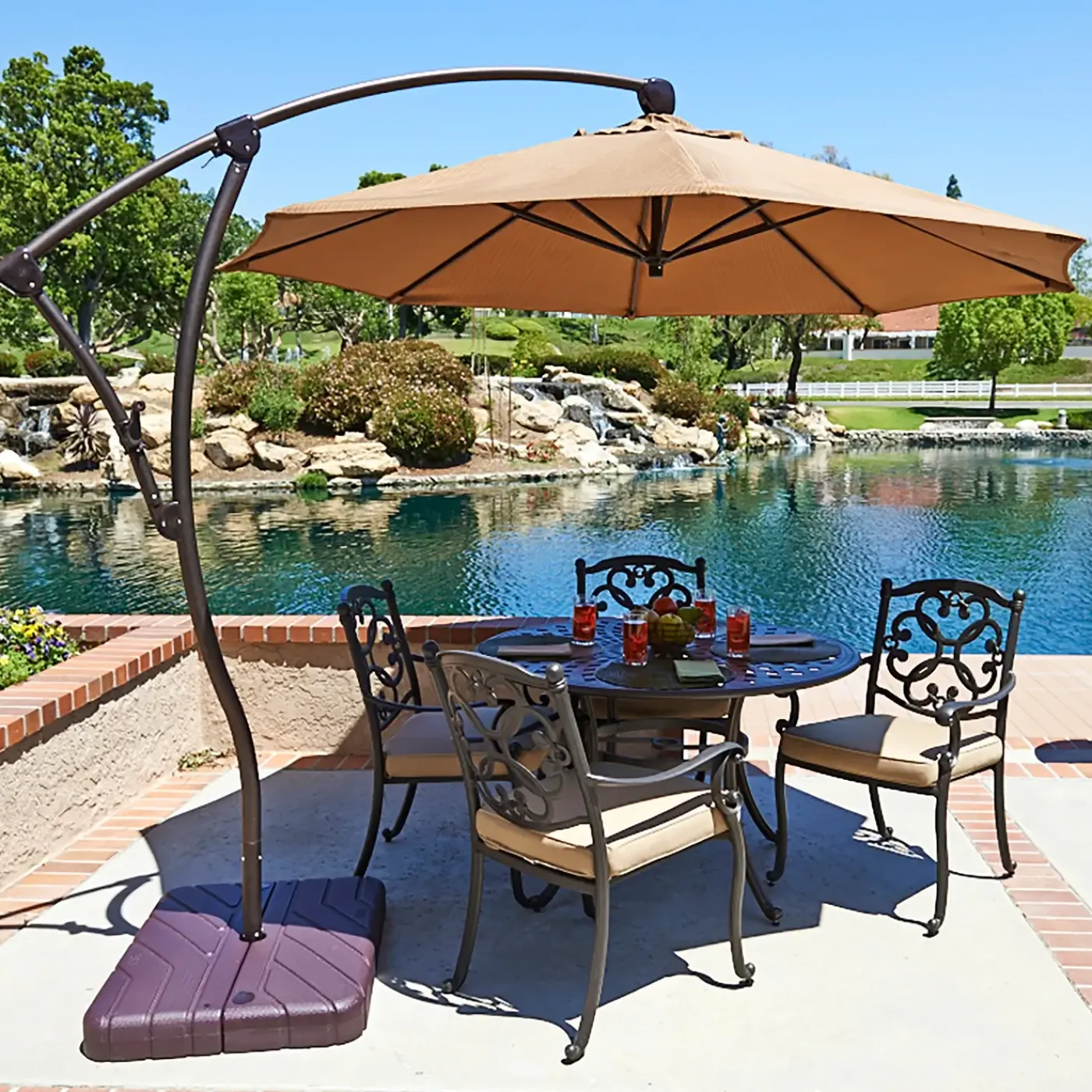St. Barts 9' Umbrella Outdoor Umbrellas