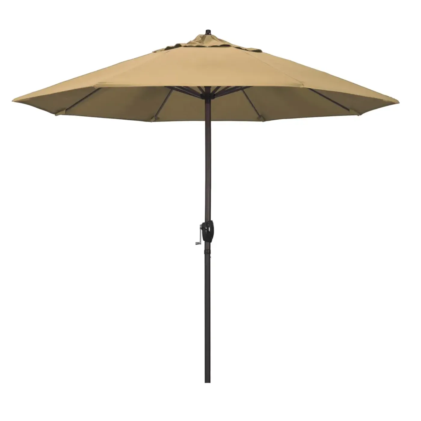 Clearance St. Lucia 9' Round Auto-Tilt Umbrella Outdoor Umbrellas