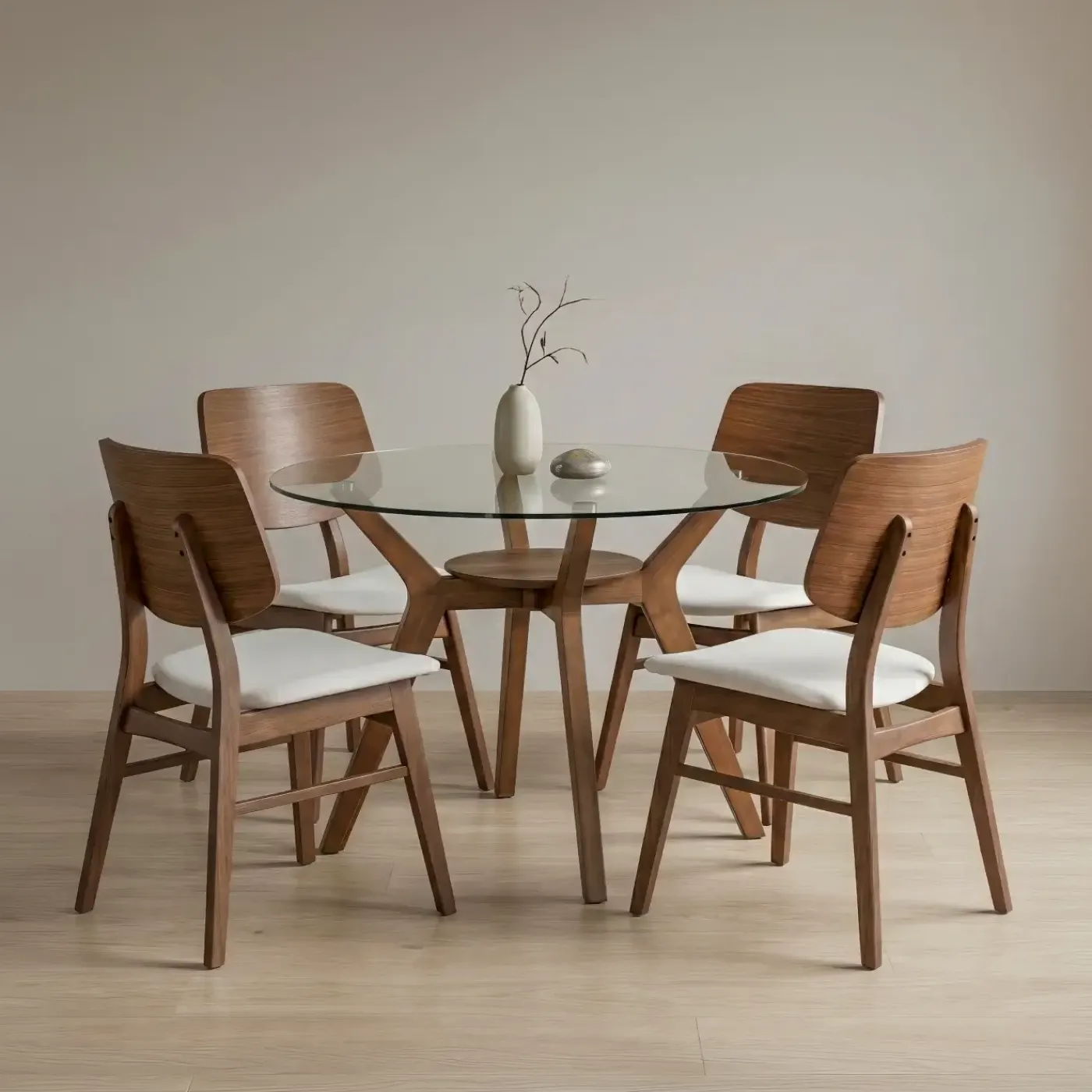 New Sullivan Round Glass Dining Set-New! Dining Room Sets|All Modern Living Items