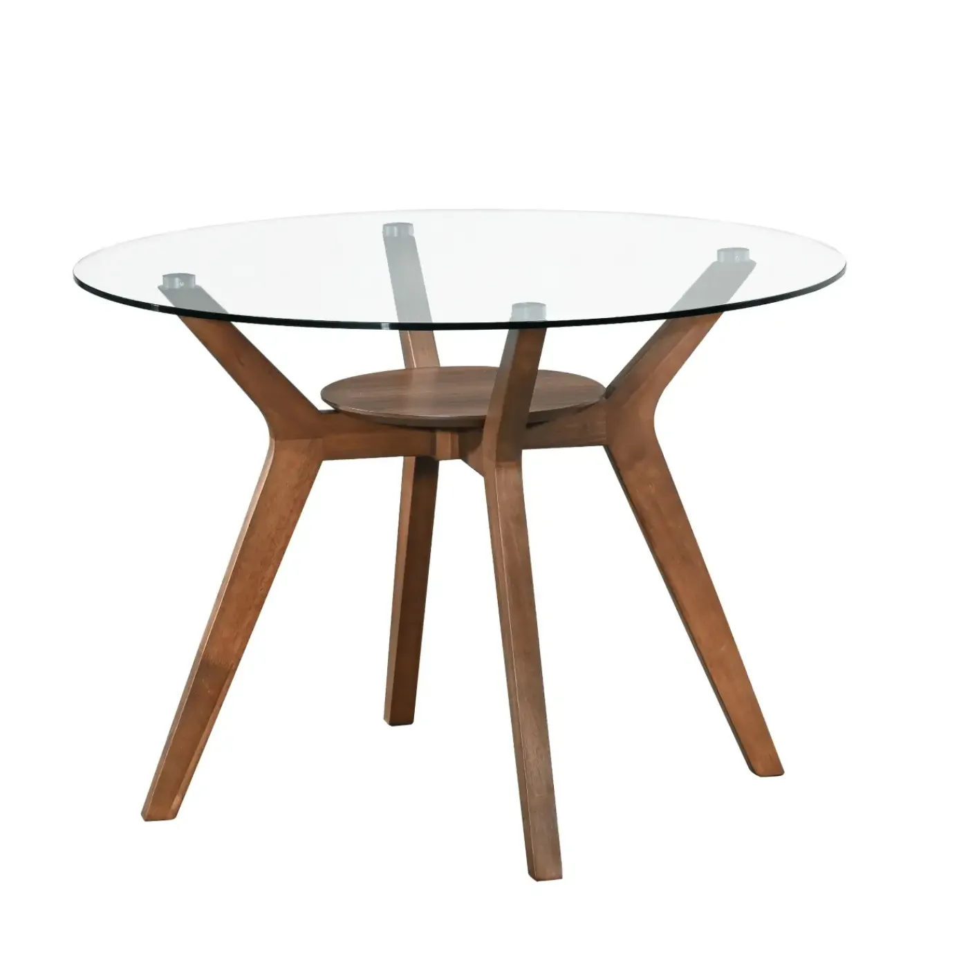 Clearance Sullivan Round Table With Glass Top Dining|All Modern Living Items