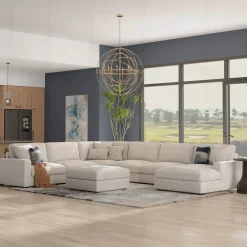 Sydney 6pc Right Chaise Sectional Living Room Sets