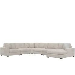 Sydney 6pc Right Chaise Sectional Living Room Sets