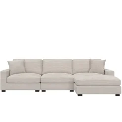 New Sydney 3pc Right Chaise Sofa Living Room Sets