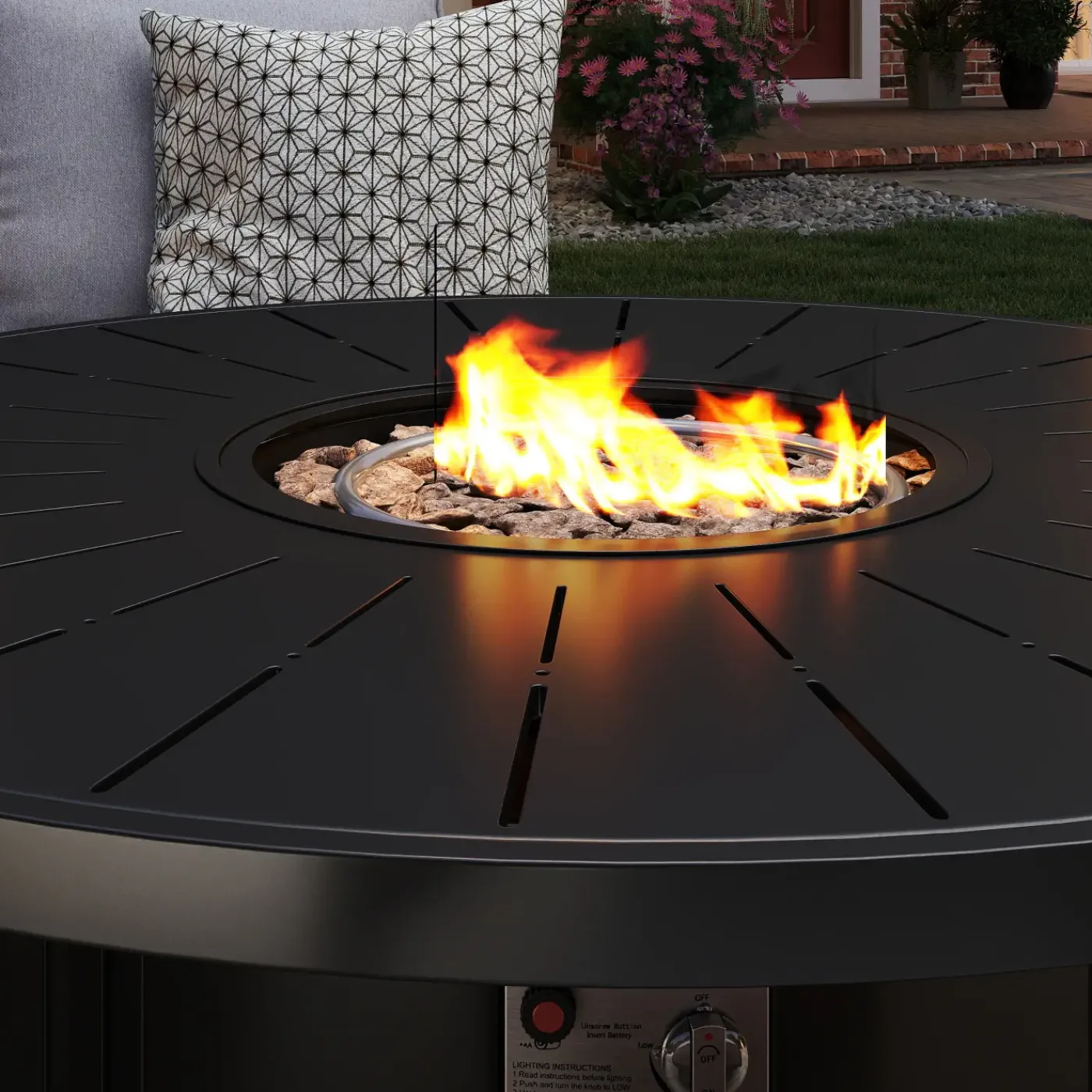 Online Tahoe Outdoor Fire Chat Set-New! Tahoe Outdoor Fire Chat Set Outdoor Seating|Outdoor Furniture Sets