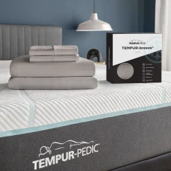 Hot Tempur Breeze Cooling Graphite Sheet Set Sheets & Mattress Protectors