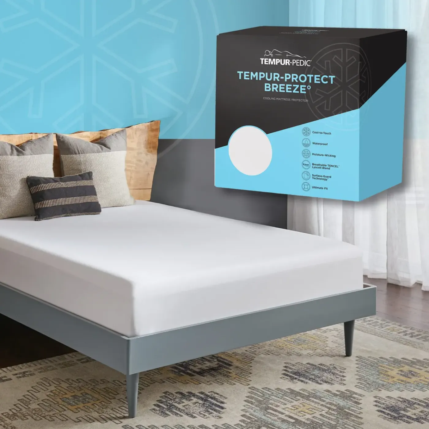 Best Tempur-Protect Breeze Mattress Protector Sheets & Mattress Protectors