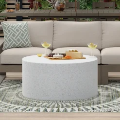 Best Terrazzo Outdoor Cocktail Table Outdoor Seating