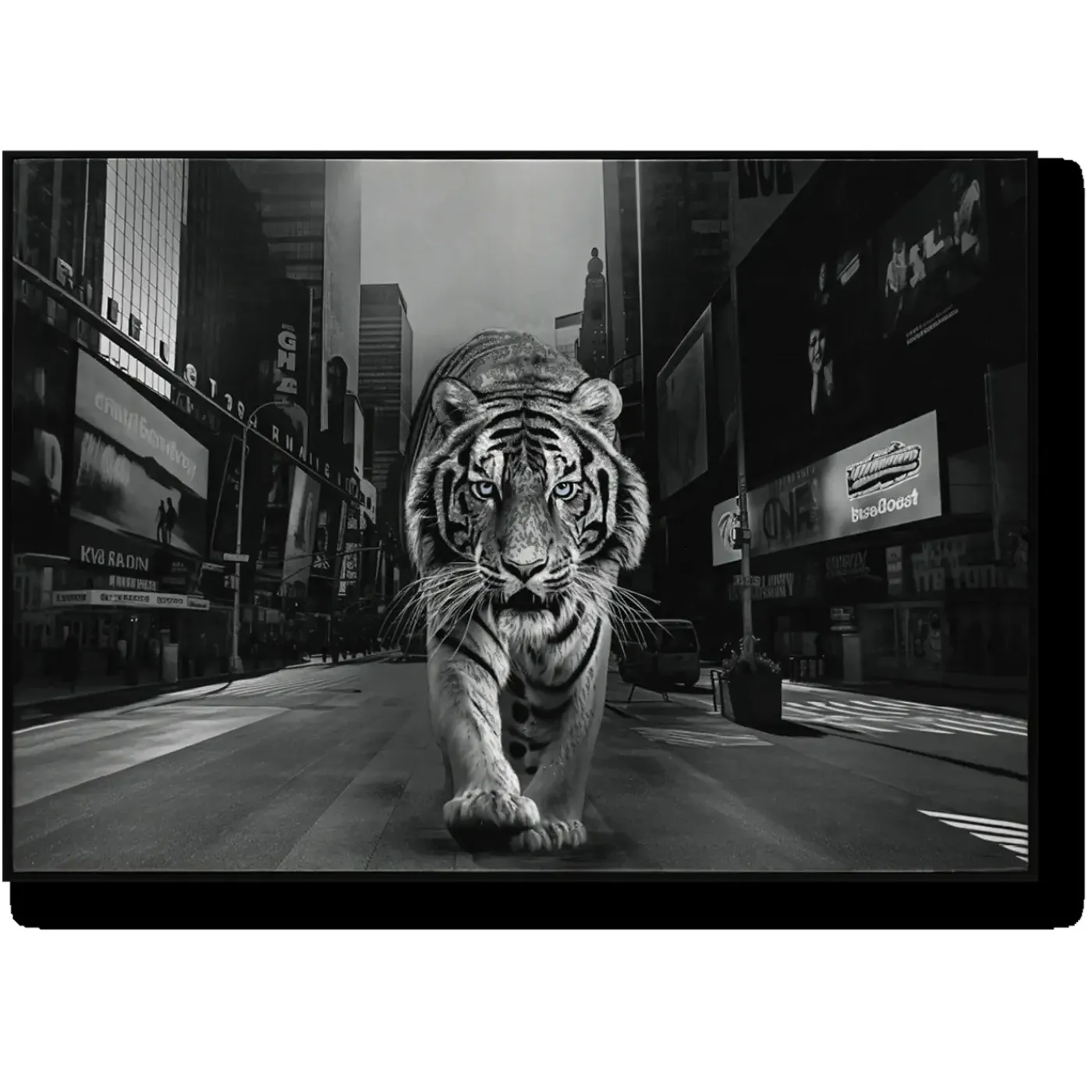 Discount Tiger in the City Wall Art Wall Art