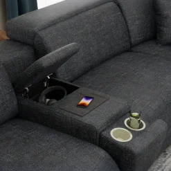 Discount Tinsley Power Sectional Sectionals