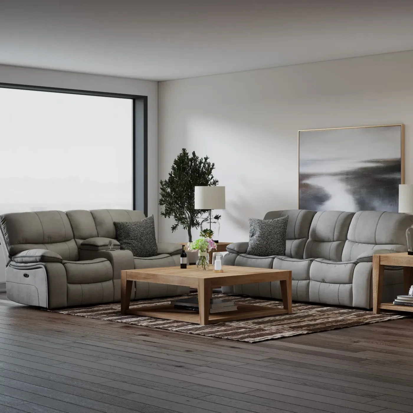 Outlet Trilogy Power Reclining Living Room Set- Living Room Sets