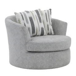 Sale Trinton Swivel Chair with 2 Pillows Chairs