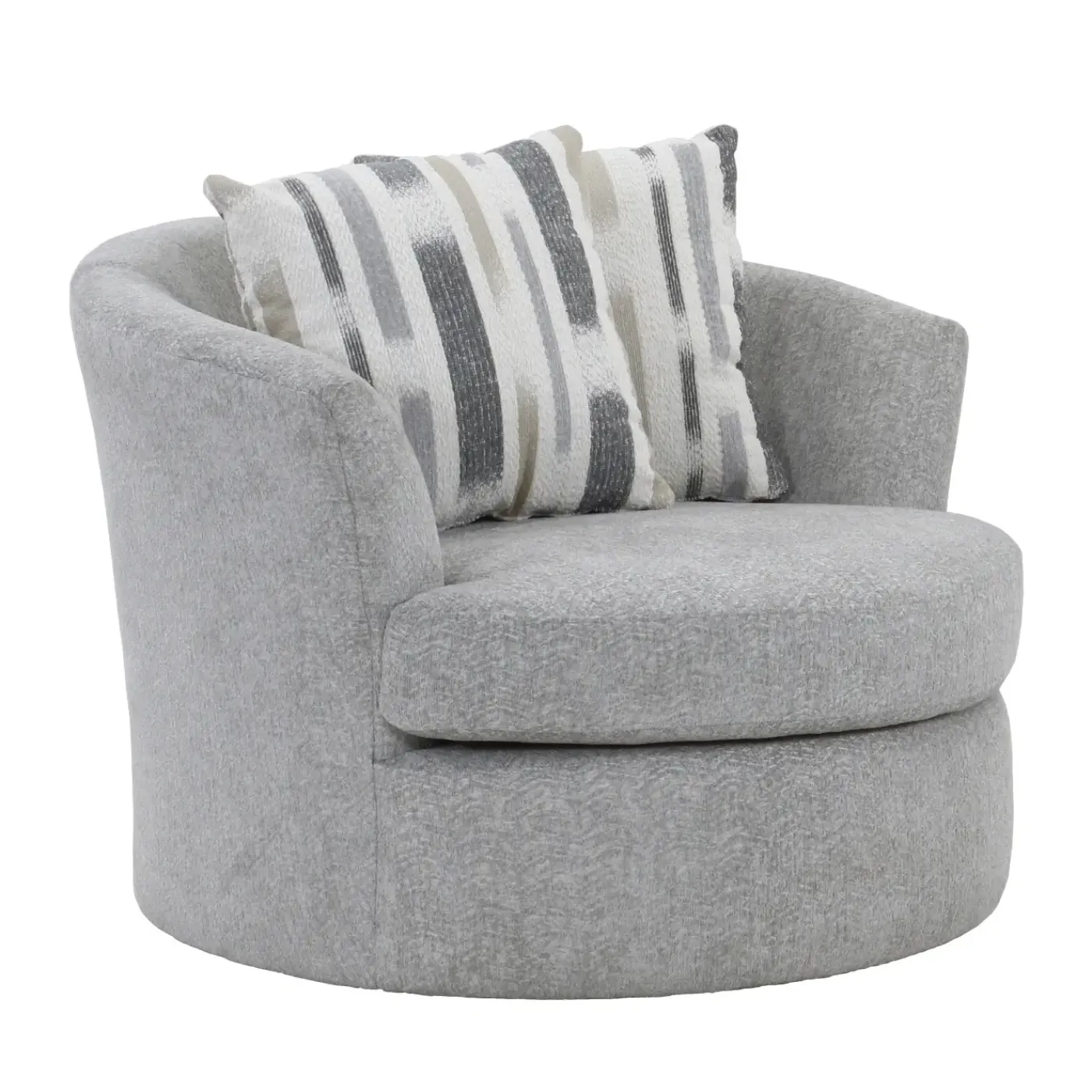 Sale Trinton Swivel Chair with 2 Pillows Chairs