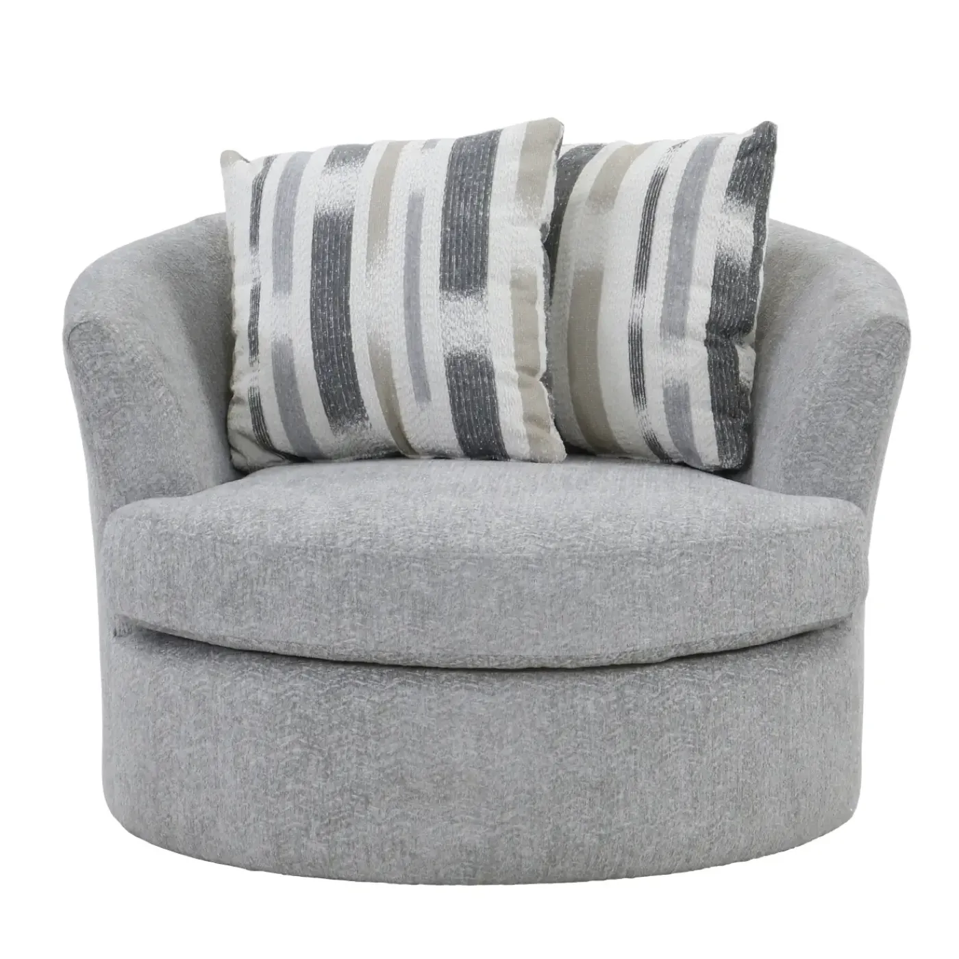 Sale Trinton Swivel Chair with 2 Pillows Chairs