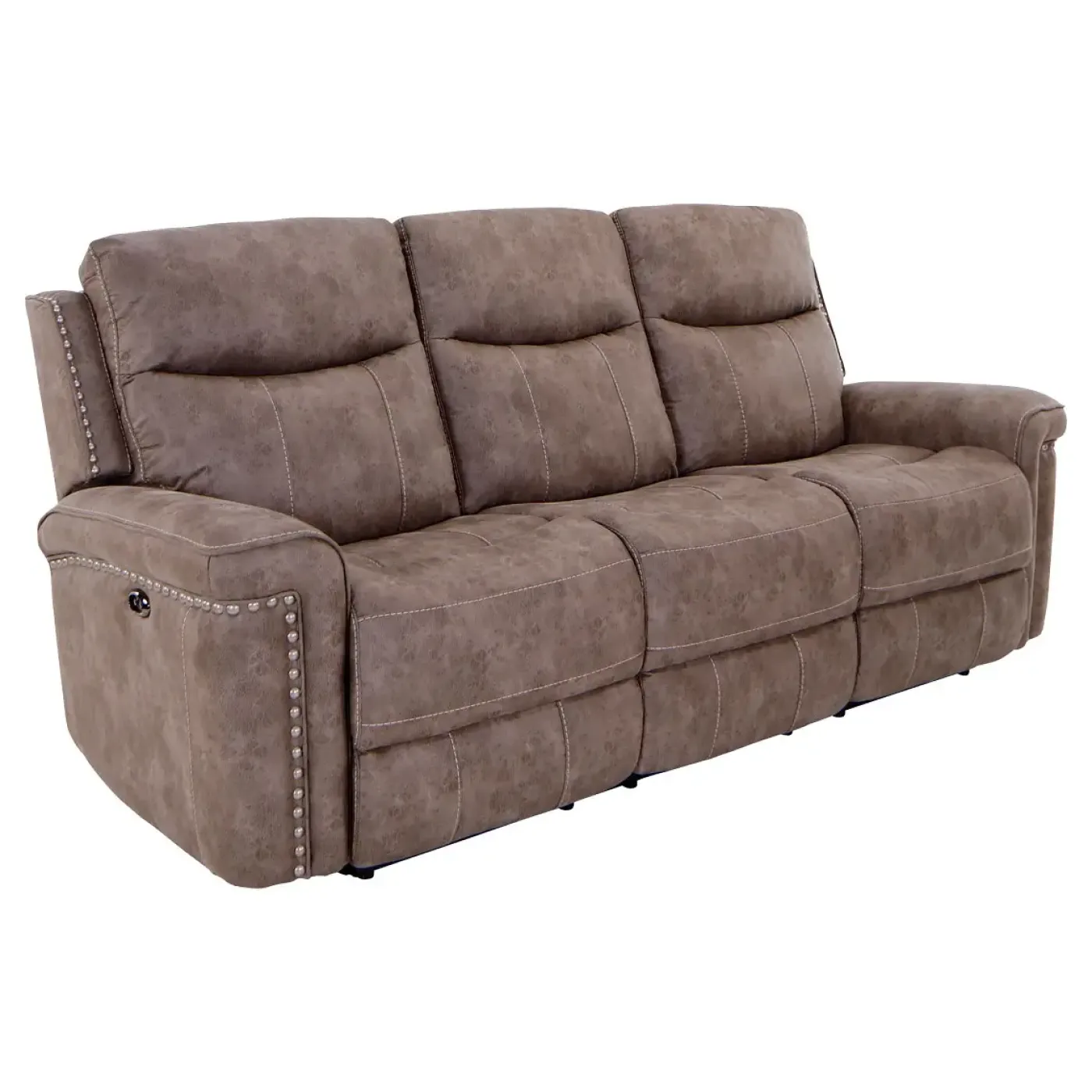 Triplex Power Triple Reclining Sofa Sofas & Couches|Reclining Furniture