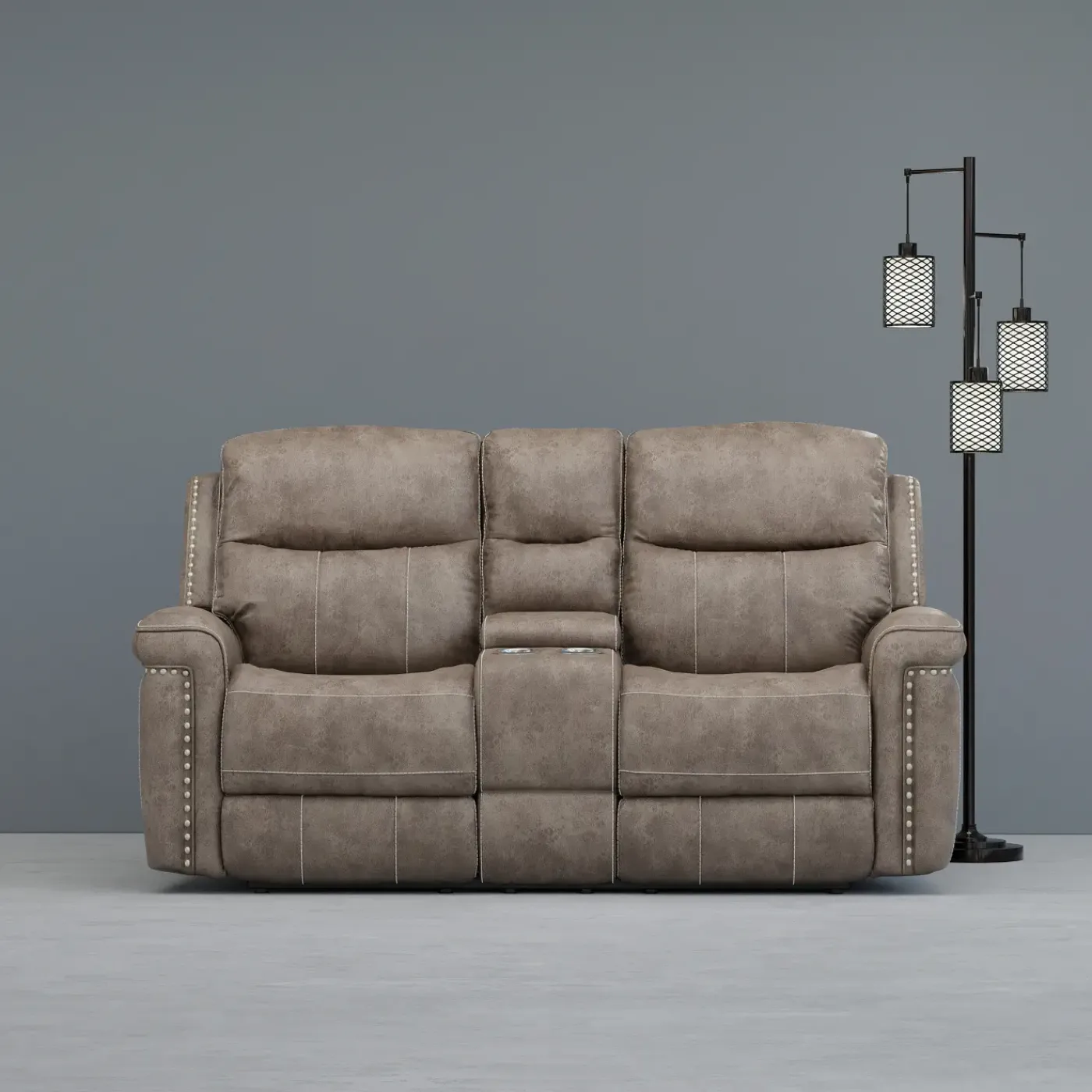 Sale Triplex Reclining Console Loveseat Reclining Furniture