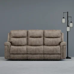 Outlet Triplex Triple Reclining Sofa Sofas & Couches|Reclining Furniture