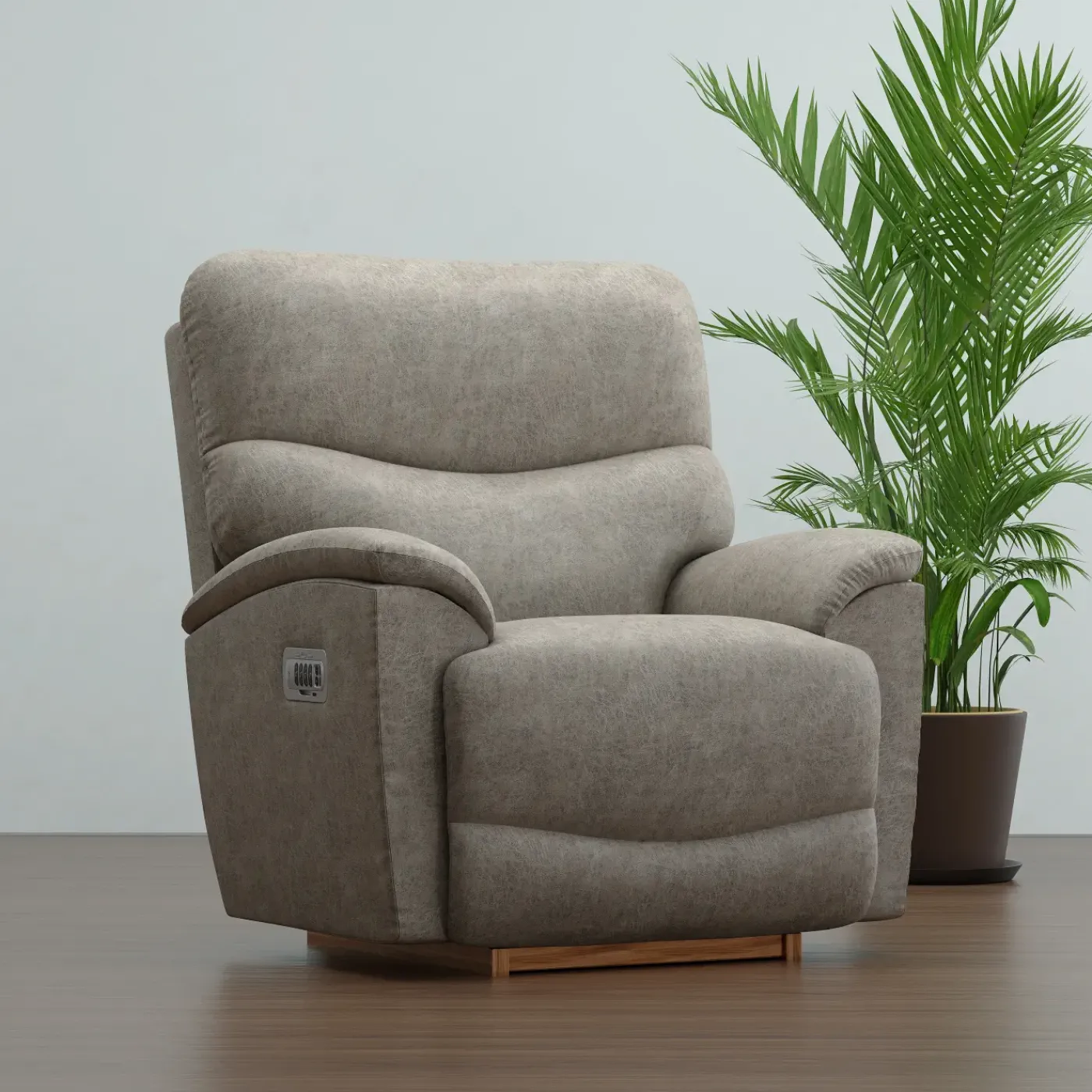 Sale Trouper Power Rocker Recliner with Power Headrest & Lumbar Chairs|Recliners