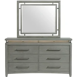 New Winslet California King Bed, Dresser, Mirror, Nightstand Bedroom Sets