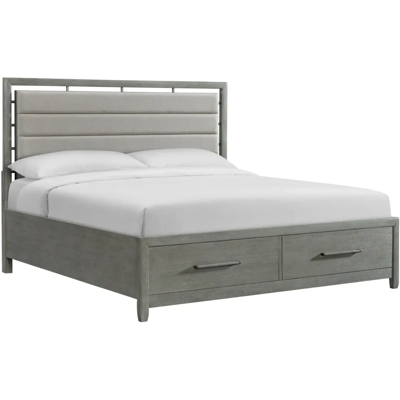 Discount Winslet Eastern King Storage Panel Bed King Beds