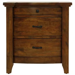 Hot Wisteria 3 Drawer Nightstand Nightstands