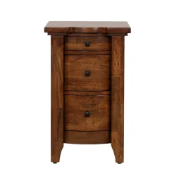 Hot Wisteria 3 Drawer Nightstand(Small) Nightstands