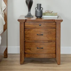 Clearance Wisteria Eastern King Storage Sleigh Bed, Dresser, Mirror & Nightstand Bedroom Sets
